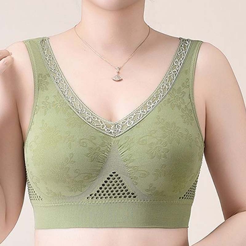 ⏳Spécial à durée limitée⏰Soutien-gorge sans armatures en dentelle à maintien élevé pour femme👙