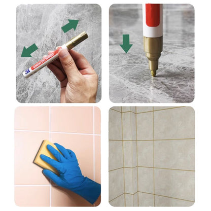 Pousbo® Marqueur anti-moisissure et imperméable pour carreaux de céramique