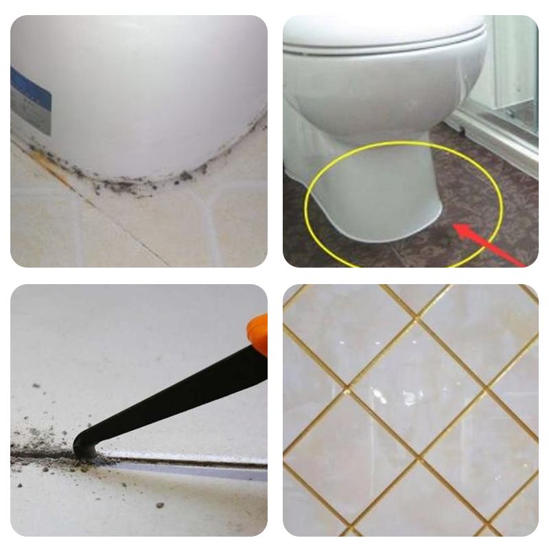 Pousbo® Marqueur anti-moisissure et imperméable pour carreaux de céramique