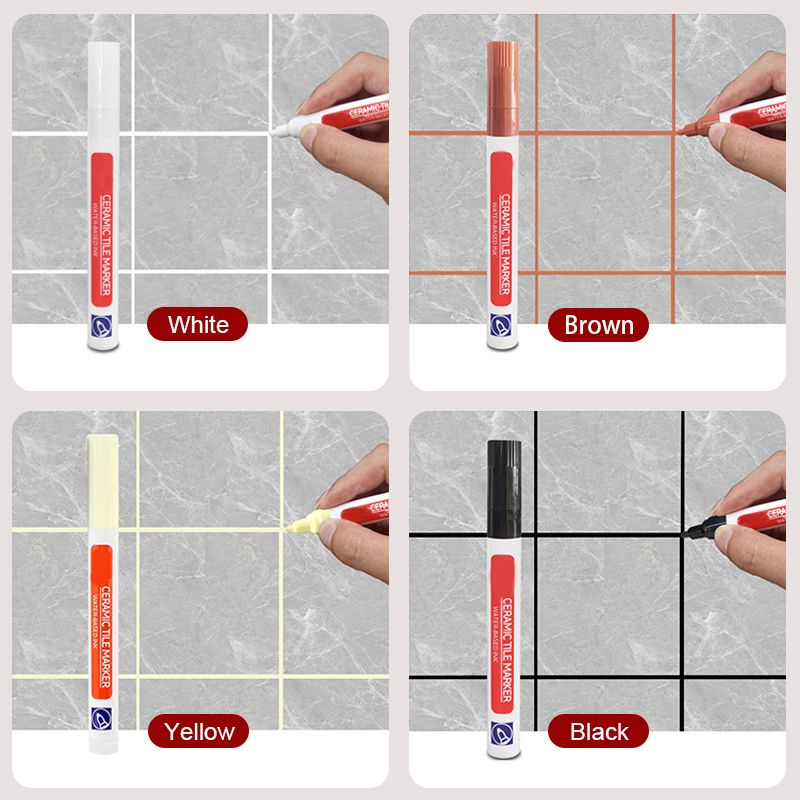 Pousbo® Marqueur anti-moisissure et imperméable pour carreaux de céramique