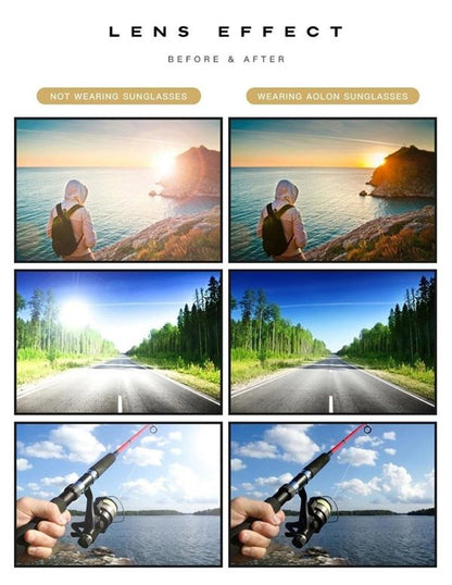 🕶️ 50 % DE RÉDUCTION ! ⏰ Lunettes de soleil photochromiques avec verres HD polarisés et anti-éblouissement – Monture sport sans contour – Idéales pour la conduite, la pêche, le vélo et les activités de plein air – Protection fiable par tous les temps ☀️