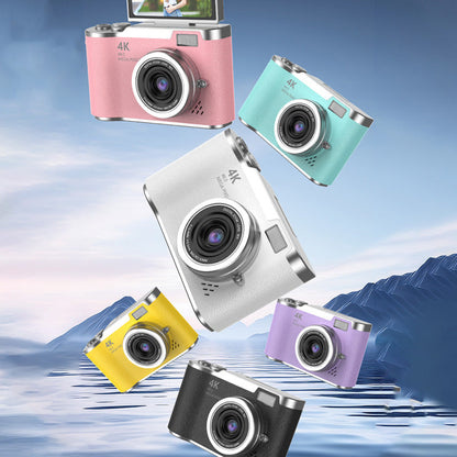 📸✨🎥 PROMO -56% + LIVRAISON GRATUITE ! Appareil Photo Numérique 4K HD avec Écran Rabattable – Autofocus, Zoom 16X & Parfait pour Vlogs/Photos (6 Couleurs)