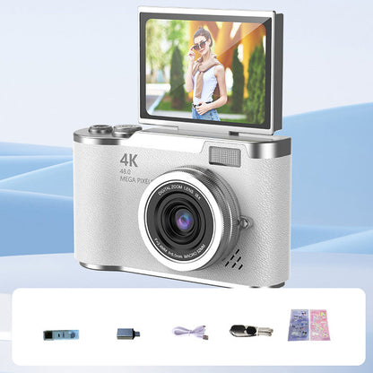📸✨🎥 PROMO -56% + LIVRAISON GRATUITE ! Appareil Photo Numérique 4K HD avec Écran Rabattable – Autofocus, Zoom 16X & Parfait pour Vlogs/Photos (6 Couleurs)