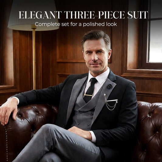 💎 50% DE RÉDUCTION ! 💎 Costume de Mariage Moderne aux Couleurs Contrastées – Coupe Slim, Ensemble 3 Pièces & Tissu Haute Qualité 💍