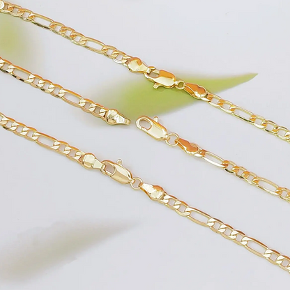 💐50% DE RÉDUCTION ! Bracelet Chaîne Figaro – Cadeau Idéal pour Tous 🎁💝【Offre Flash】
