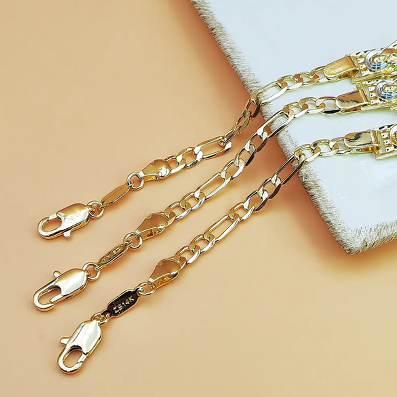 💐50% DE RÉDUCTION ! Bracelet Chaîne Figaro – Cadeau Idéal pour Tous 🎁💝【Offre Flash】
