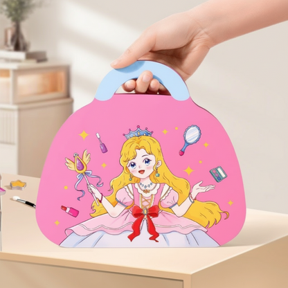 🔥PROMOTION EXCEPTIONNELLE -50%✨Kits de loisirs créatifs JSR : peinture diamant et maquillage de princesse, livre d'art sur papier métallisé, pour filles, cadeaux de Pâques faits main