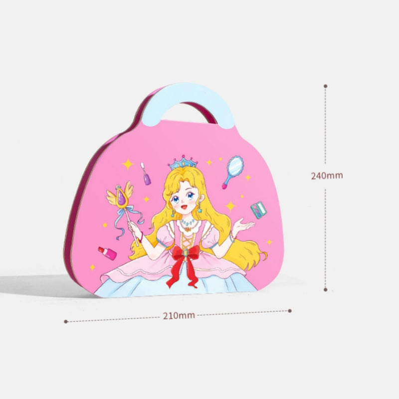 🔥PROMOTION EXCEPTIONNELLE -50%✨Kits de loisirs créatifs JSR : peinture diamant et maquillage de princesse, livre d'art sur papier métallisé, pour filles, cadeaux de Pâques faits main