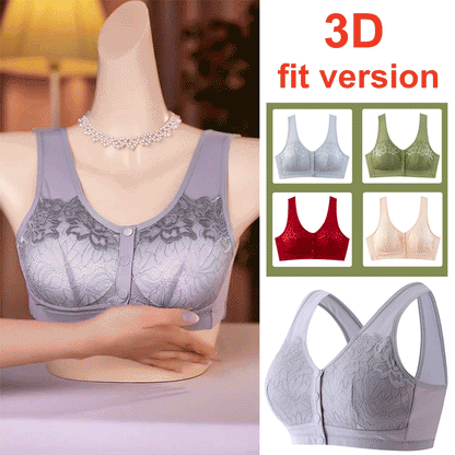 👙 50 % DE RÉDUCTION SUR LE SOUTIEN-GORGE SANS ARMATURES ! ✨ Fermeture à l'avant, couverture totale et aucune marque – un confort parfait pour les femmes de 50 ans et plus – idéal pour un usage quotidien