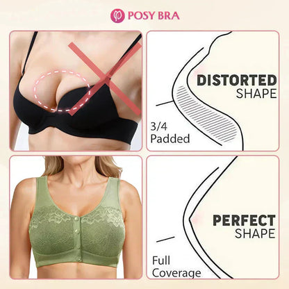 👙 50 % DE RÉDUCTION SUR LE SOUTIEN-GORGE SANS ARMATURES ! ✨ Fermeture à l'avant, couverture totale et aucune marque – un confort parfait pour les femmes de 50 ans et plus – idéal pour un usage quotidien