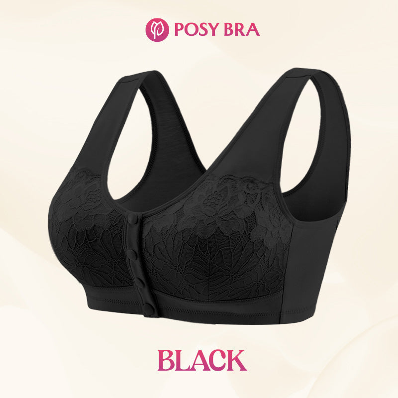 👙 50 % DE RÉDUCTION SUR LE SOUTIEN-GORGE SANS ARMATURES ! ✨ Fermeture à l'avant, couverture totale et aucune marque – un confort parfait pour les femmes de 50 ans et plus – idéal pour un usage quotidien