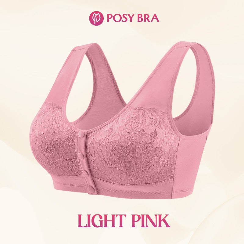 👙 50 % DE RÉDUCTION SUR LE SOUTIEN-GORGE SANS ARMATURES ! ✨ Fermeture à l'avant, couverture totale et aucune marque – un confort parfait pour les femmes de 50 ans et plus – idéal pour un usage quotidien