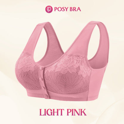 👙 50 % DE RÉDUCTION SUR LE SOUTIEN-GORGE SANS ARMATURES ! ✨ Fermeture à l'avant, couverture totale et aucune marque – un confort parfait pour les femmes de 50 ans et plus – idéal pour un usage quotidien