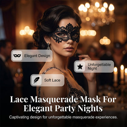 Masque de bal raffiné pour des soirées élégantes