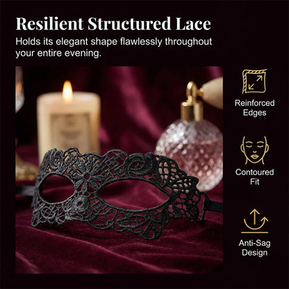 Masque de bal raffiné pour des soirées élégantes