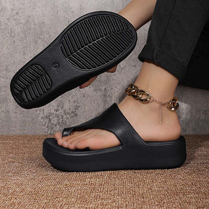 👡50 % de réduction + livraison gratuite✨Sandales à bout ouvert à semelle compensée pour femme