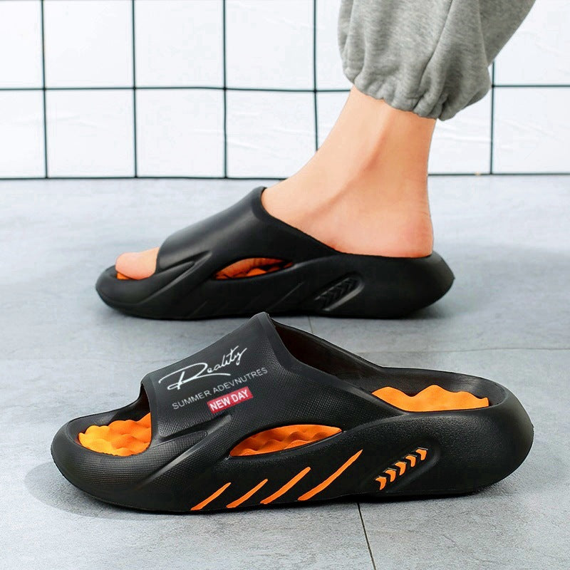 💐📈 PROMO SPÉCIALE 50% ! Sandales Homme à Plateforme Épaisse – Semelle Cloud en Mousse Mémoire de Forme, Antidérapante, Soutien de la Voûte, Confort Optimal au Quotidien ✨