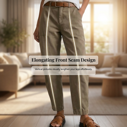 👖 55 % de réduction 💐Pantalon utilitaire fuselé à taille haute pour femme