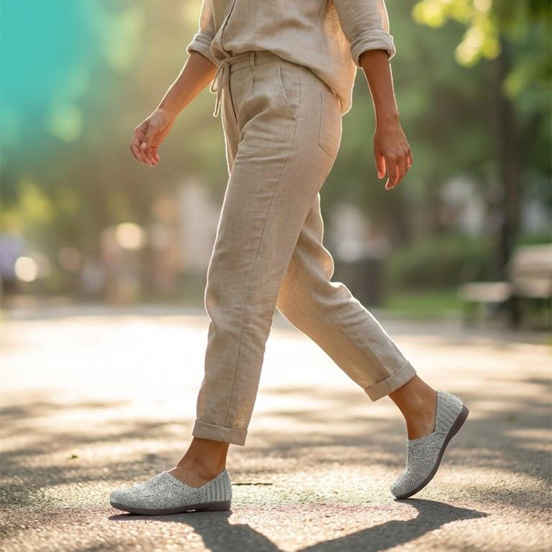 👟 ✨ Chaussures décontractées respirantes en maille pour femmes – Confort et fraîcheur, semelle flexible en PVC et idéales pour les longues promenades 🚶‍♀️