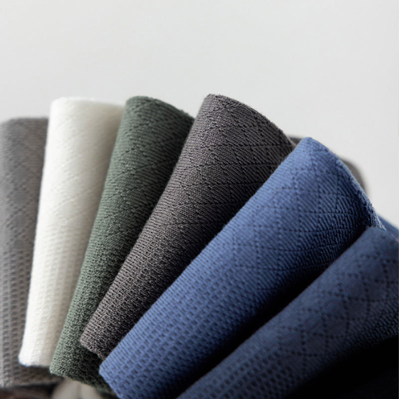 🧦 Chaussettes respirantes en maille unie pour hommes | **Fraîcheur • Confort • Toute la journée