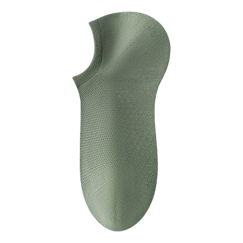 🧦 Chaussettes respirantes en maille unie pour hommes | **Fraîcheur • Confort • Toute la journée