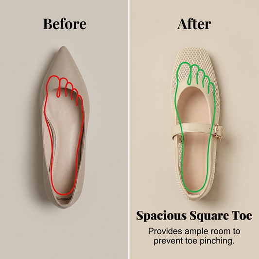 👡 50% DE RÉDUCTION 🌸 Mary Janes légères – Élégance & confort pieds nus – Semelle souple, design intemporel – parfaites pour le quotidien ou les sorties ✨💃🌿