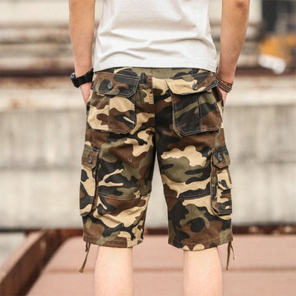🩳 PROMO LIMITÉE 50% DE RÉDUCTION ! ✨ Short Cargo – Camouflage, Multi-Poches, Coupe Confortable 🌿