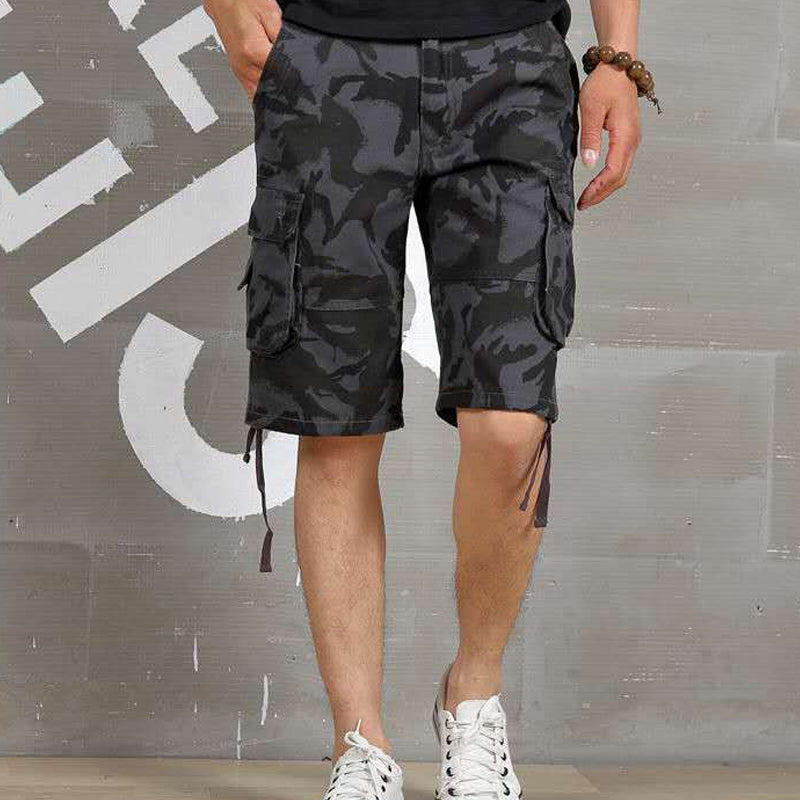 🩳 PROMO LIMITÉE 50% DE RÉDUCTION ! ✨ Short Cargo – Camouflage, Multi-Poches, Coupe Confortable 🌿