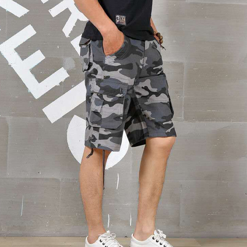 🩳 PROMO LIMITÉE 50% DE RÉDUCTION ! ✨ Short Cargo – Camouflage, Multi-Poches, Coupe Confortable 🌿