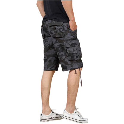 🩳 PROMO LIMITÉE 50% DE RÉDUCTION ! ✨ Short Cargo – Camouflage, Multi-Poches, Coupe Confortable 🌿