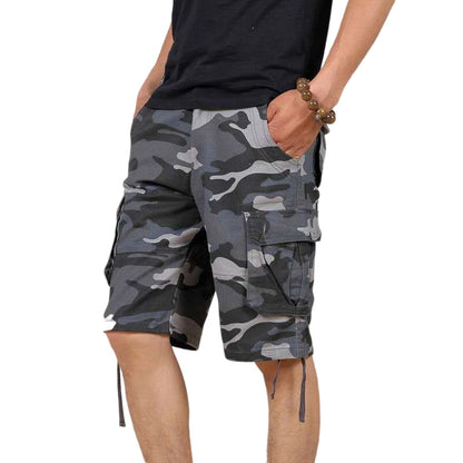 🩳 PROMO LIMITÉE 50% DE RÉDUCTION ! ✨ Short Cargo – Camouflage, Multi-Poches, Coupe Confortable 🌿