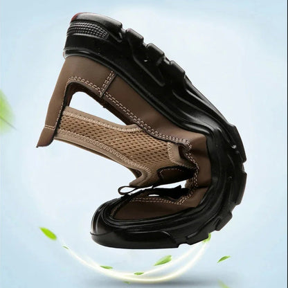 🔥-50% 👟 Sandales Homme Femme en Maille Respirante – Semelle Confortable Anti-Dérapante Style Randonnée Urbaine🌿 bout fermé et semelle souple