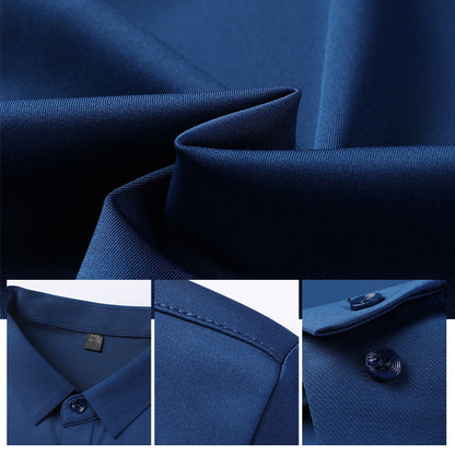 Chemise Habillée Extensible Infroissable pour Hommes
