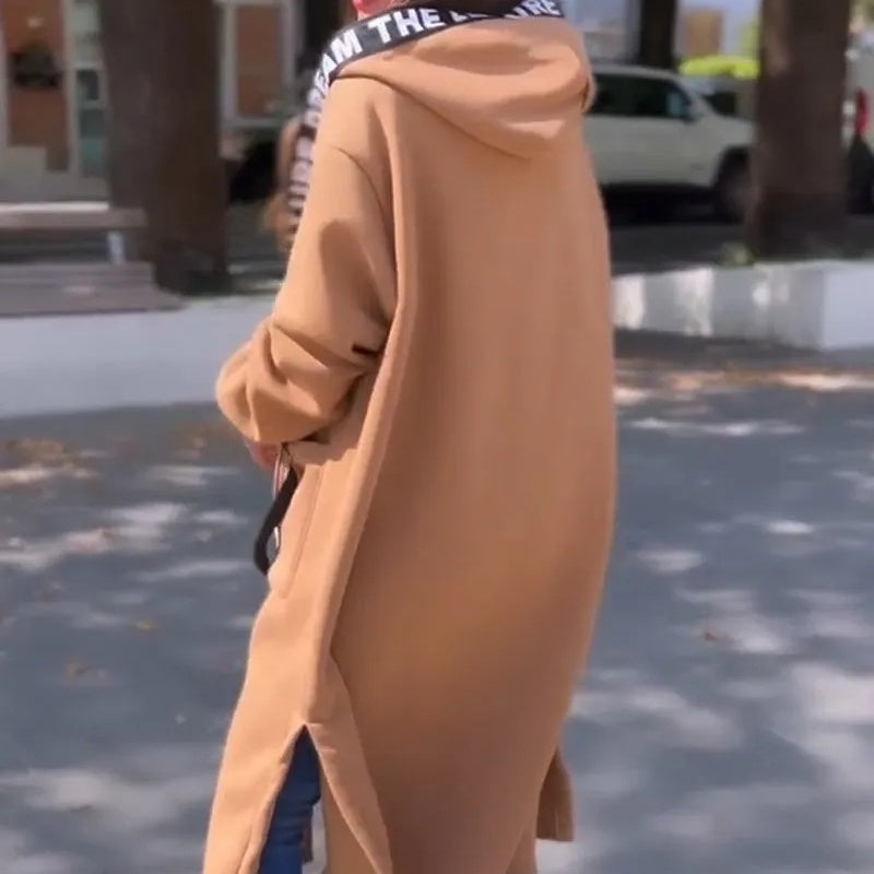 Sweat Long à Capuche pour Femmes
