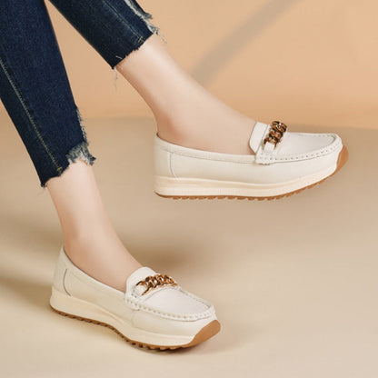 🎁  Vente chaude 50% de réduction 🔥Mocassins Unis à Talon Plat – Élégance Minimaliste pour Femmes Modernes