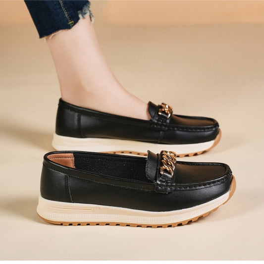 🎁  Vente chaude 50% de réduction 🔥Mocassins Unis à Talon Plat – Élégance Minimaliste pour Femmes Modernes