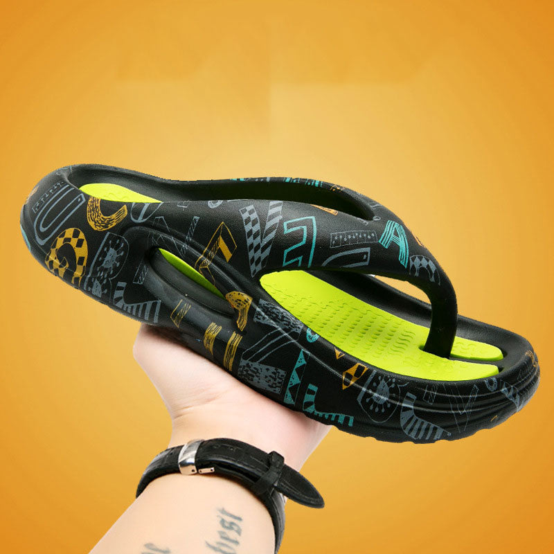 Tongs Confortables d'Été avec Semelles Épaisses