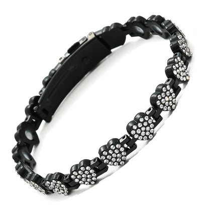 ✨ 60% de réduction !  💎 Bracelets en cuivre magnétiques en forme de cœur éblouissants pour femmes