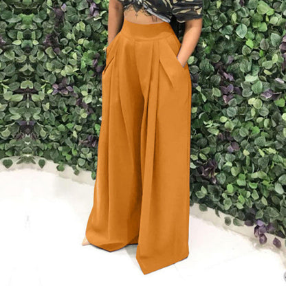 🌟👗 Pantalon élégant à taille haute pour femme ✨ Une tenue chic pour tous les jours