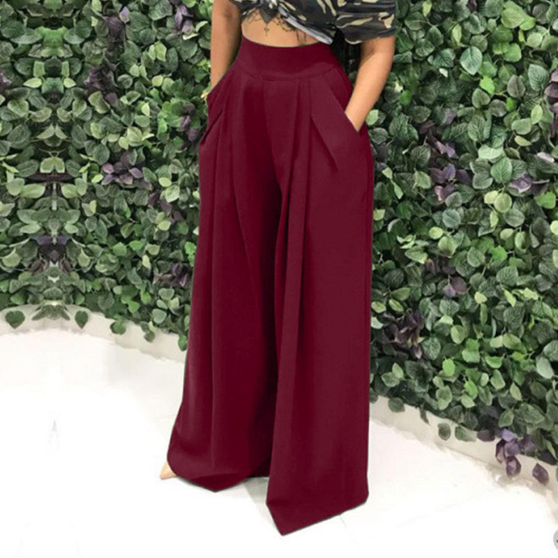 🌟👗 Pantalon élégant à taille haute pour femme ✨ Une tenue chic pour tous les jours