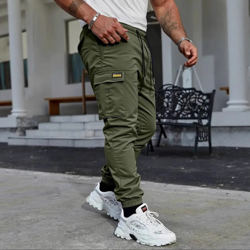 👖 PROMO LIMITÉE 50% DE RÉDUCTION ! ✨ Pantalon Cargo Jogger – Polyester, Taille Réglable, Poches ✨
