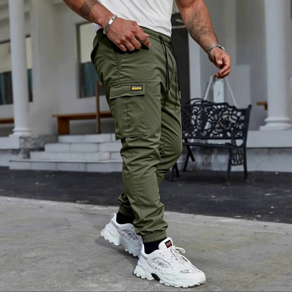👖 PROMO LIMITÉE 50% DE RÉDUCTION ! ✨ Pantalon Cargo Jogger – Polyester, Taille Réglable, Poches ✨