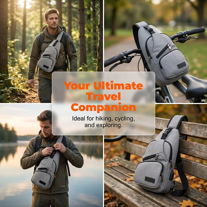 📢📢Offre à durée limitée ! ⏰Sac bandoulière multifonctionnel pour le sport en extérieur⛰️ Sac bandoulière pour le sport en extérieur – Multifonctionnel et résistant – Indispensable pour vos déplacements urbains 🚴‍♂️