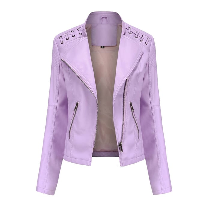 ✨Blouson en cuir d'agneau lavé✨livraison gratuite