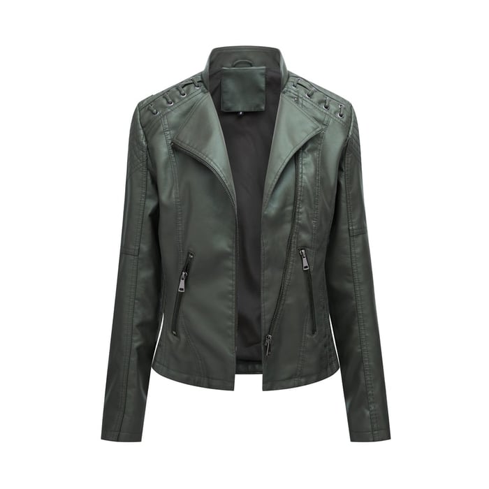 ✨Blouson en cuir d'agneau lavé✨livraison gratuite