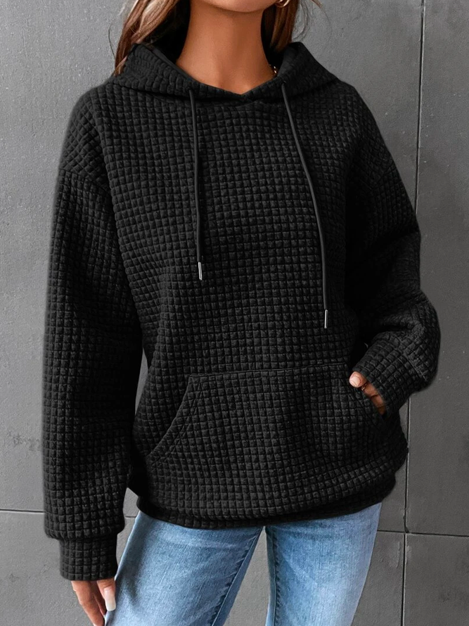 ✨Vente chaude✨ Sweat à capuche décontracté uni