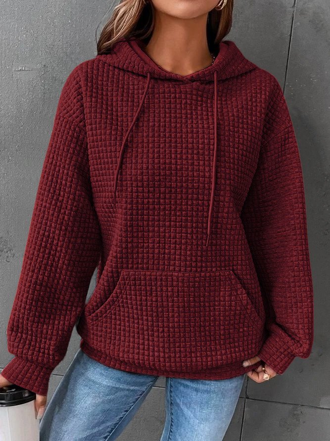 ✨Vente chaude✨ Sweat à capuche décontracté uni