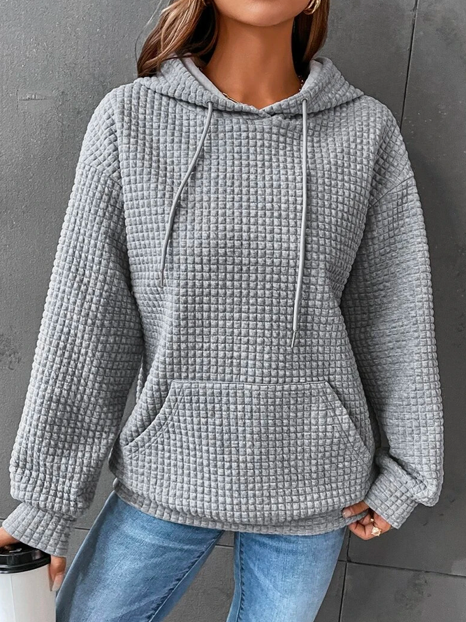 ✨Vente chaude✨ Sweat à capuche décontracté uni
