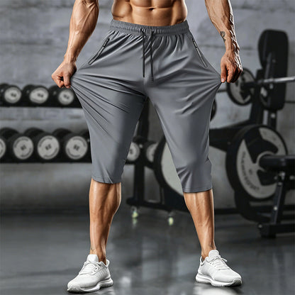 Pantalon Capri de sport à séchage rapide pour homme