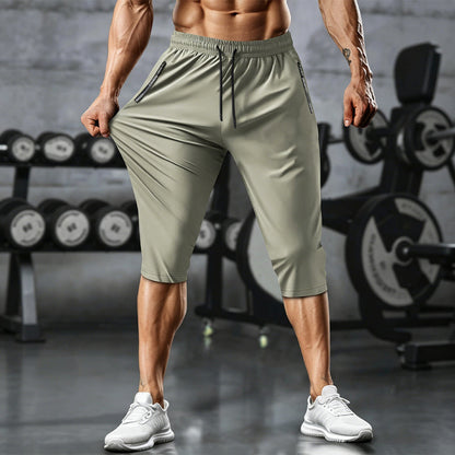 Pantalon Capri de sport à séchage rapide pour homme